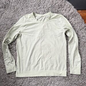 Lululemon Athletica Mint Long Sleeve Top